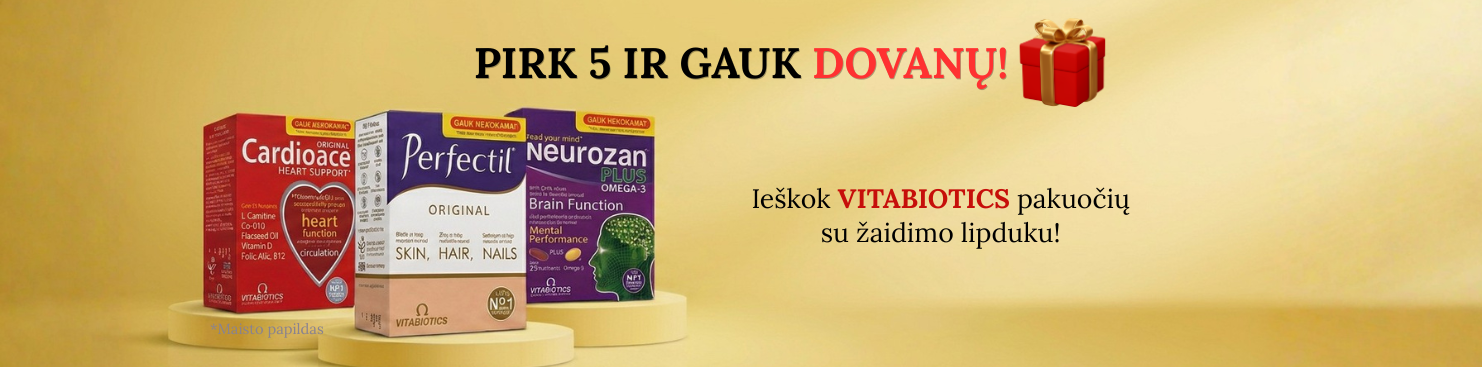 GAUKITE <strong><i>VITABIOTICS</i></strong>  NEMOKAMAI
